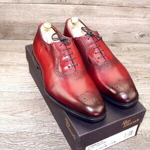 *NIB* $425 Allen Edmonds CORNWALLIS Oxford 11.5 EEE Wide Oxbloo* add $15 Trees